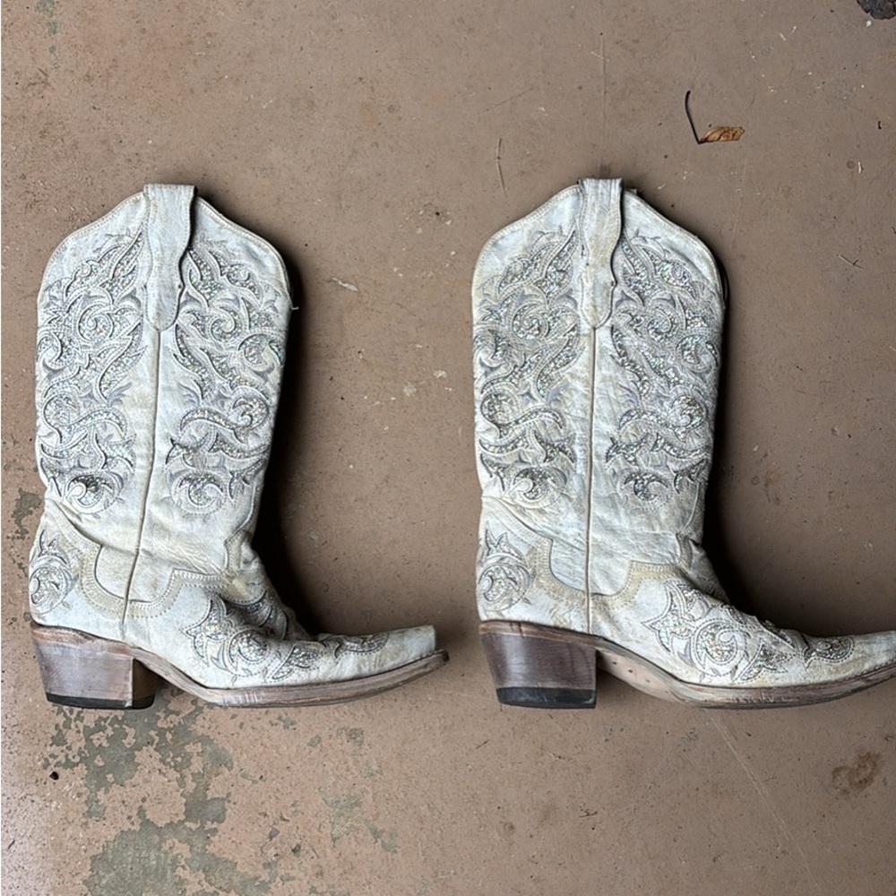 Studded Cowboy Boots